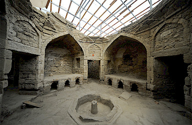 Underground premises, after completed excavation